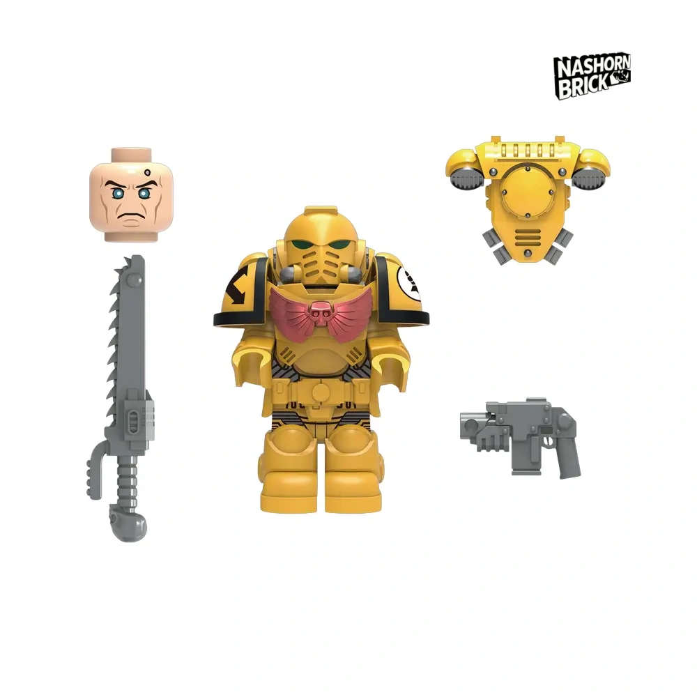 Game Warhammer 40K Imperial Fists Minifigur - Warhammer 40K