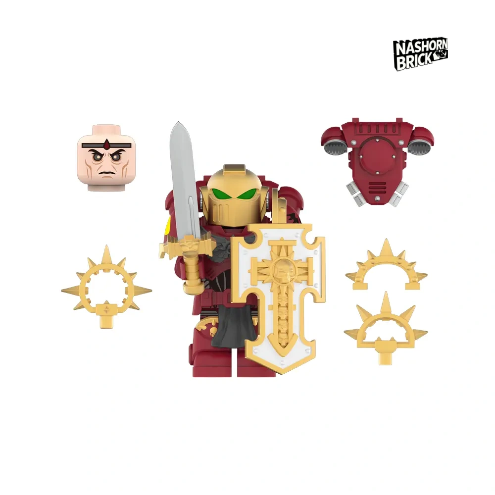 Warhammer Blood Angels Bladeguard Veteran Minifigur - Warhammer 40K