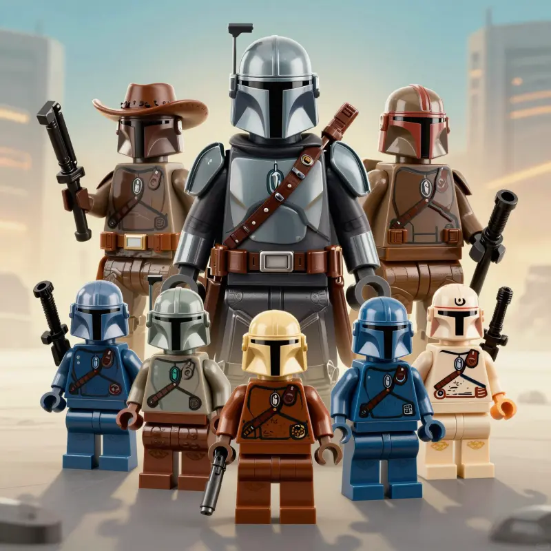 Mandalorianer & Kopfgeldjäger Minifigur