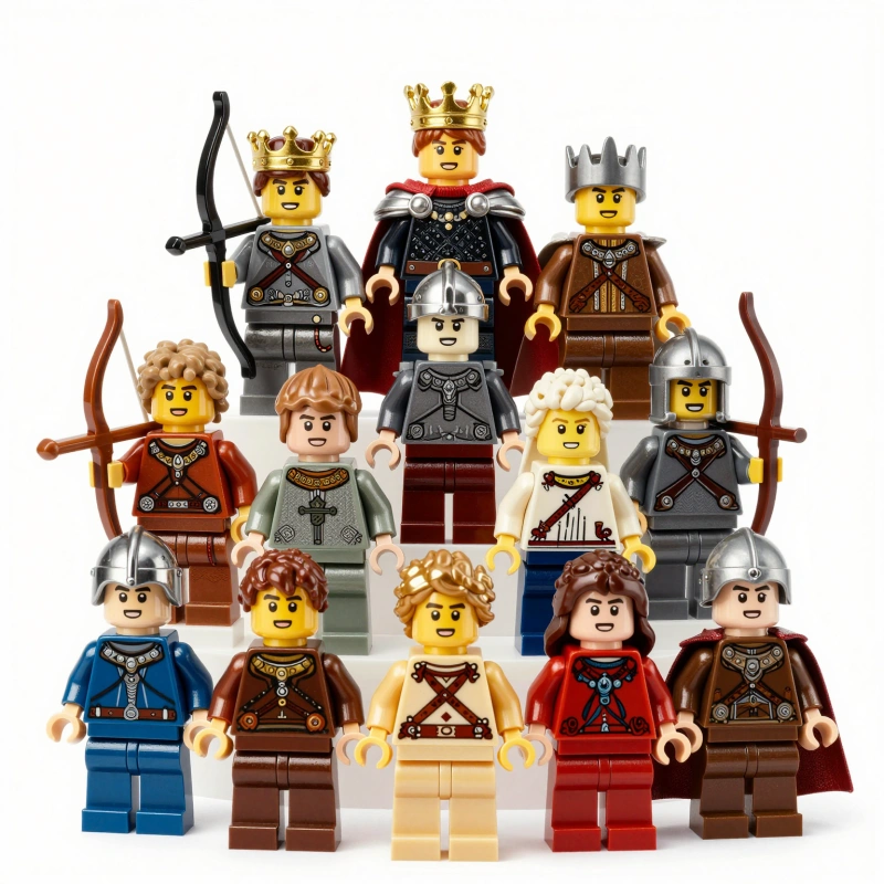 Mittelalterliches Zubehör Minifigur