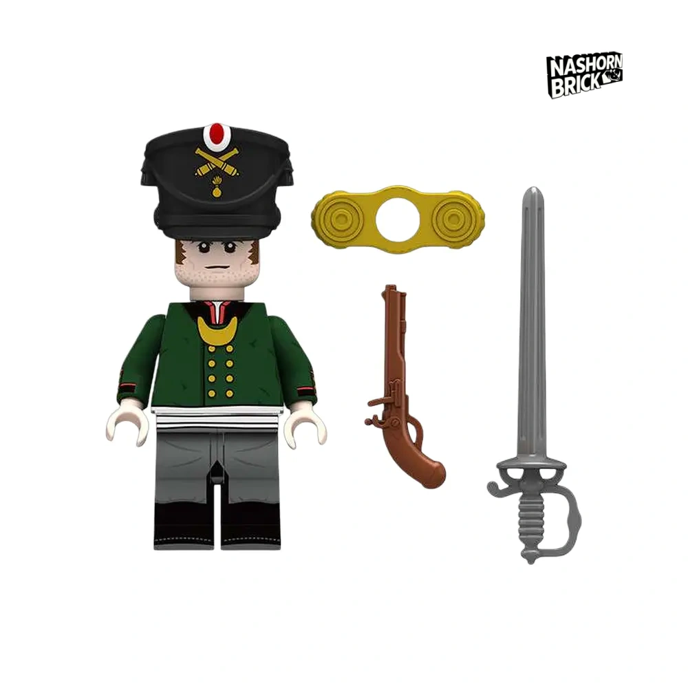 Russian Artillery Officer Minifigur