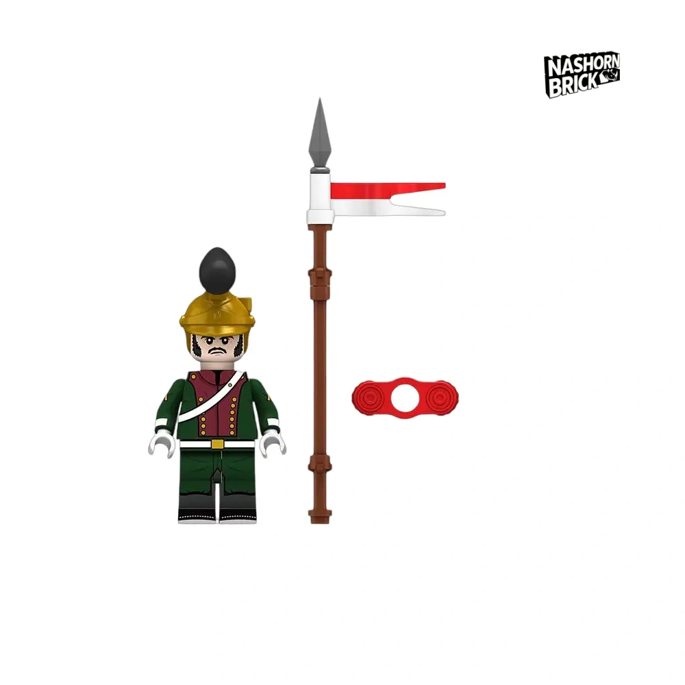 Medieval French Lancer Minifigur - Soldier