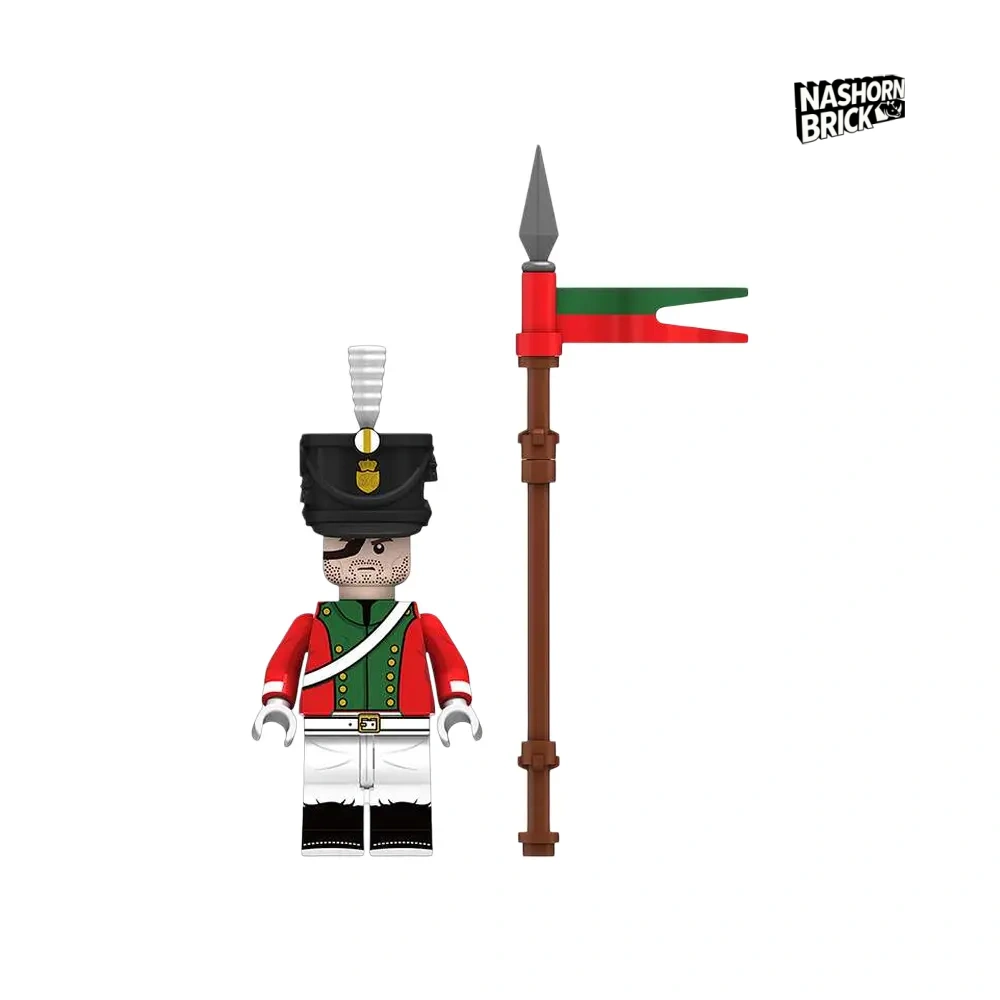 Medieval Sachsen Ulanen Minifigur - Soldier