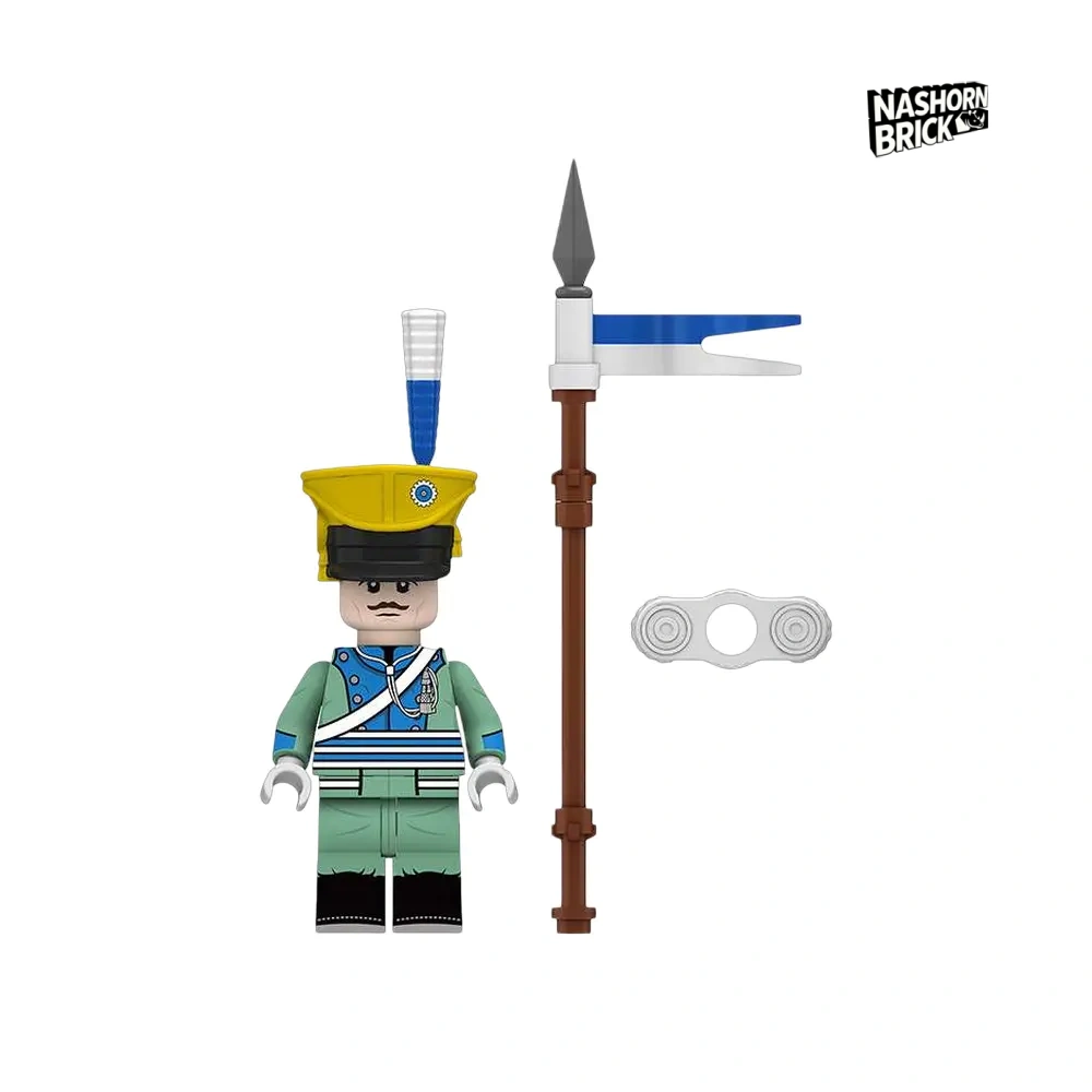Medieval Bavarian Uhlan Minifigur - Soldier