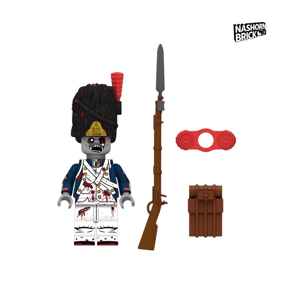 Old Guard Zombie Minifigur - Zombie