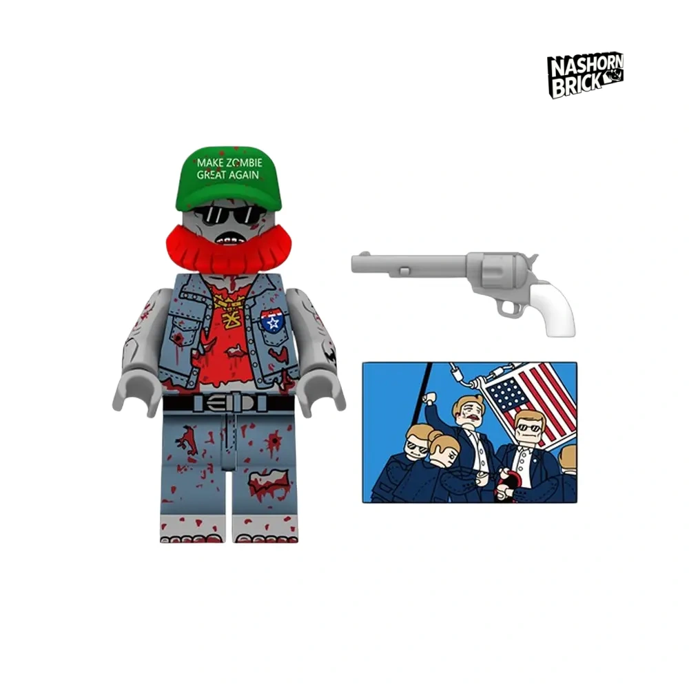 MZGA Zombie Minifigur - Zombie
