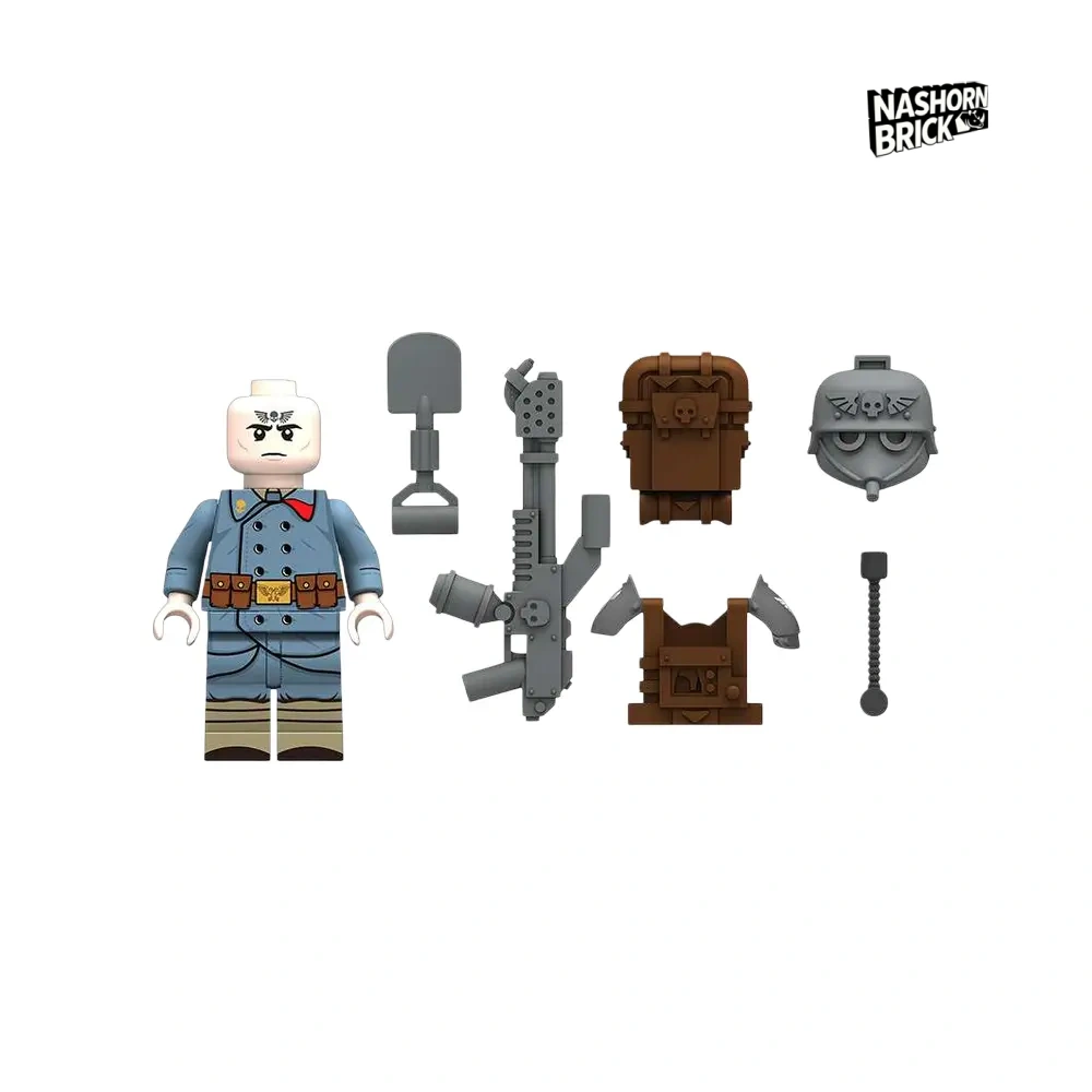 Warhammer Death Korps of Krieg Veteran Squad Flamer Minifigur - Warhammer 40K
