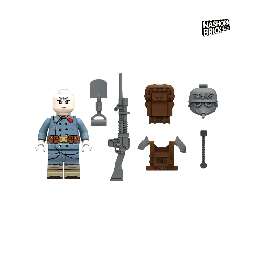 Warhammer Death Korps of Krieg Veteran Squad Guardsman Minifigur - Warhammer 40K