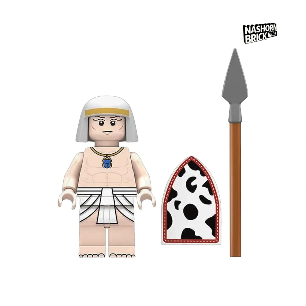 Medieval Egypt Egyptian Spearman Minifigur - Egypt