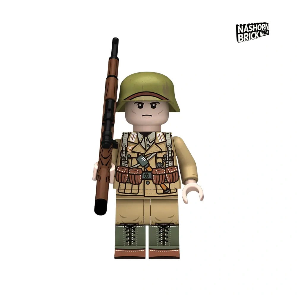 Afrika Korps 98K Custom-Minifigur