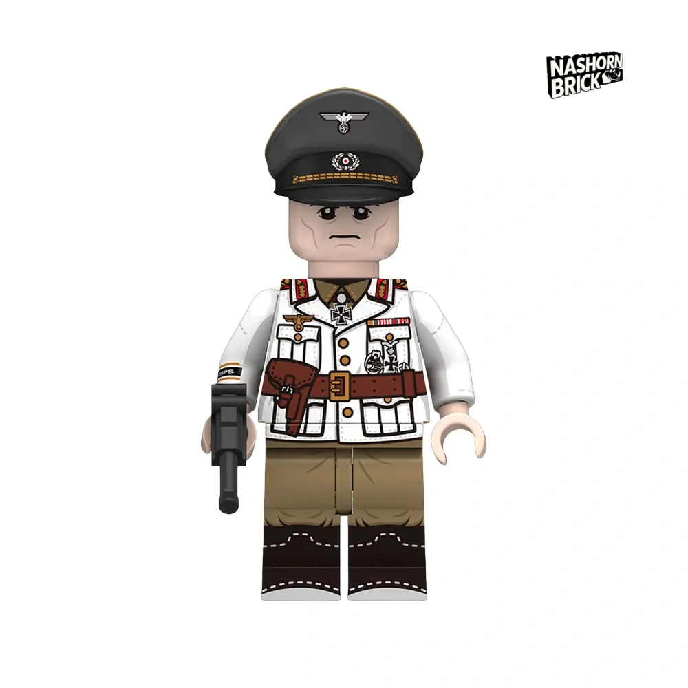 Afrika Korps Erwin Rommel Minifigur