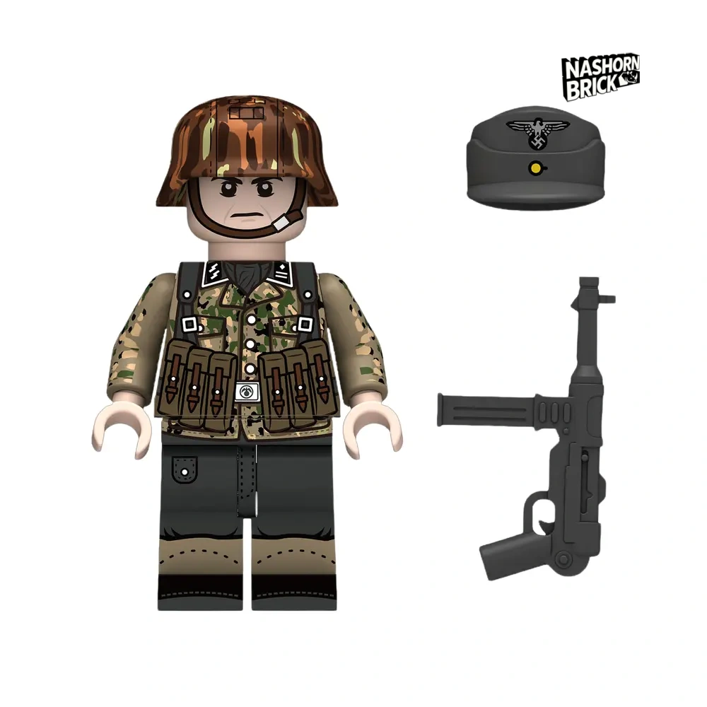 Soldiers Pea Dot MP40 Minifigur