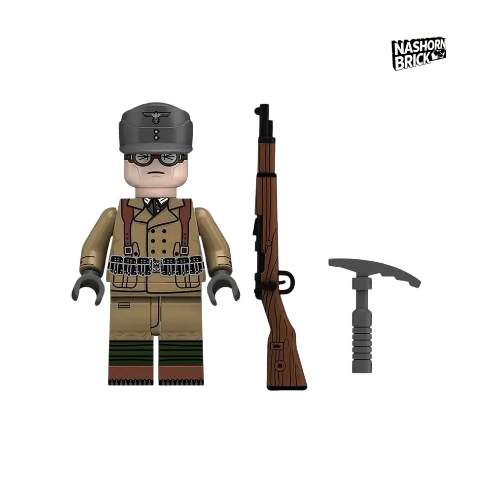 Gebirgsjager 98K Custom-Minifigur