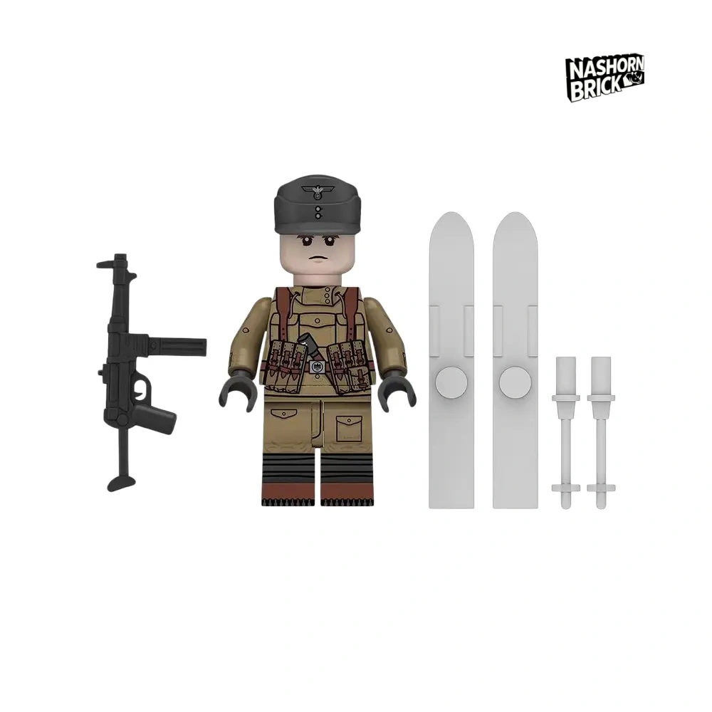 Gebirgsjager MP40 Minifigur