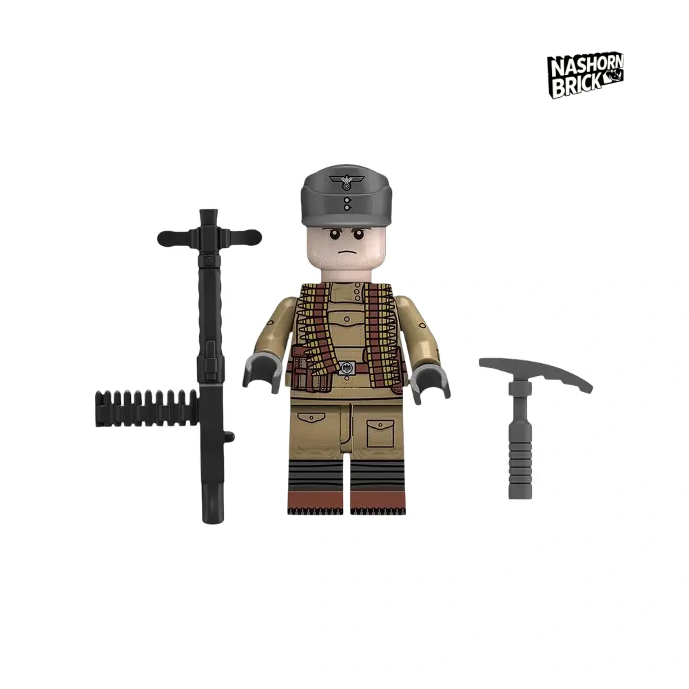 Gebirgsjager MG34 Minifigur