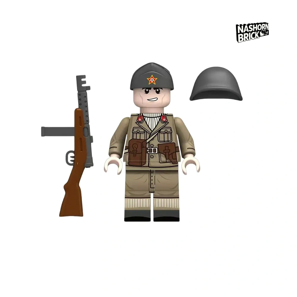 Garibaldi Brigade Soldier Minifigur