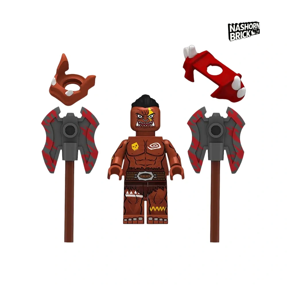 World of Warcraft Orc Berserker Minifigur - WOW