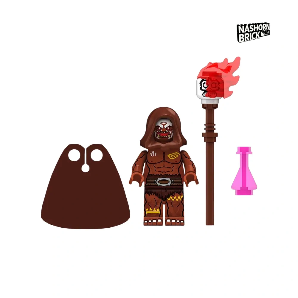 World of Warcraft Orc Mage Minifigur - WOW