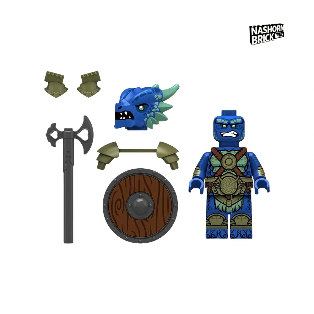 Blue Dragon Knight Minifigur - Dungeons&Dragons