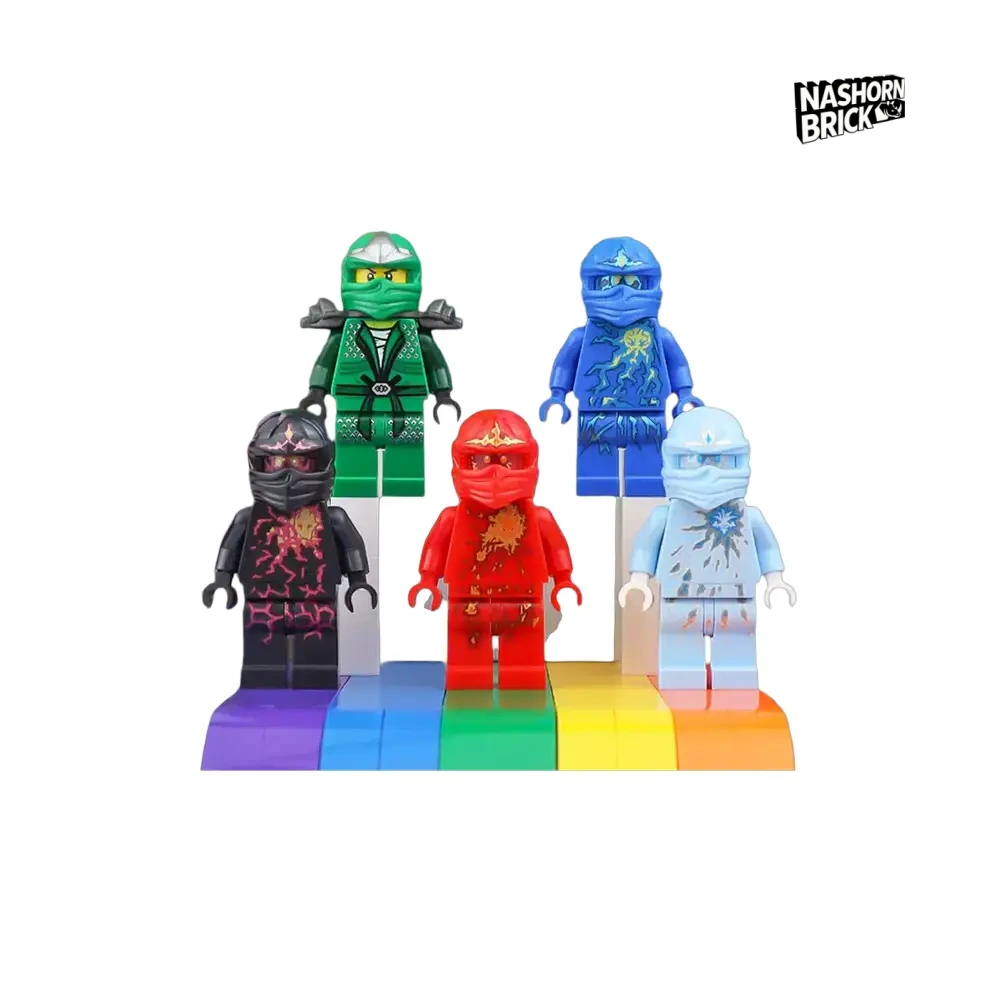 Ninjago Character 5Pcs Minifigur - Ninjago Minifigurn-Set