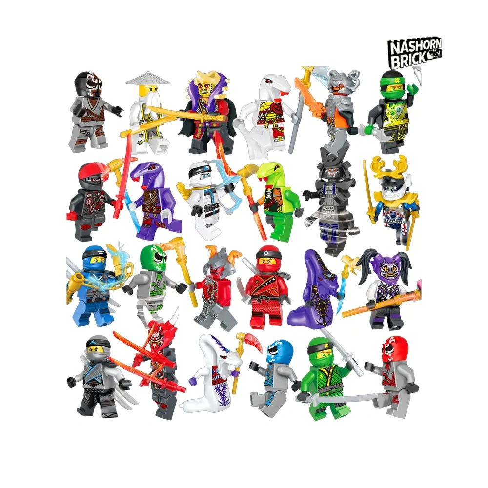 Ninjago Character 24Pcs Custom-Minifigur - Ninjago Minifigurn-Set