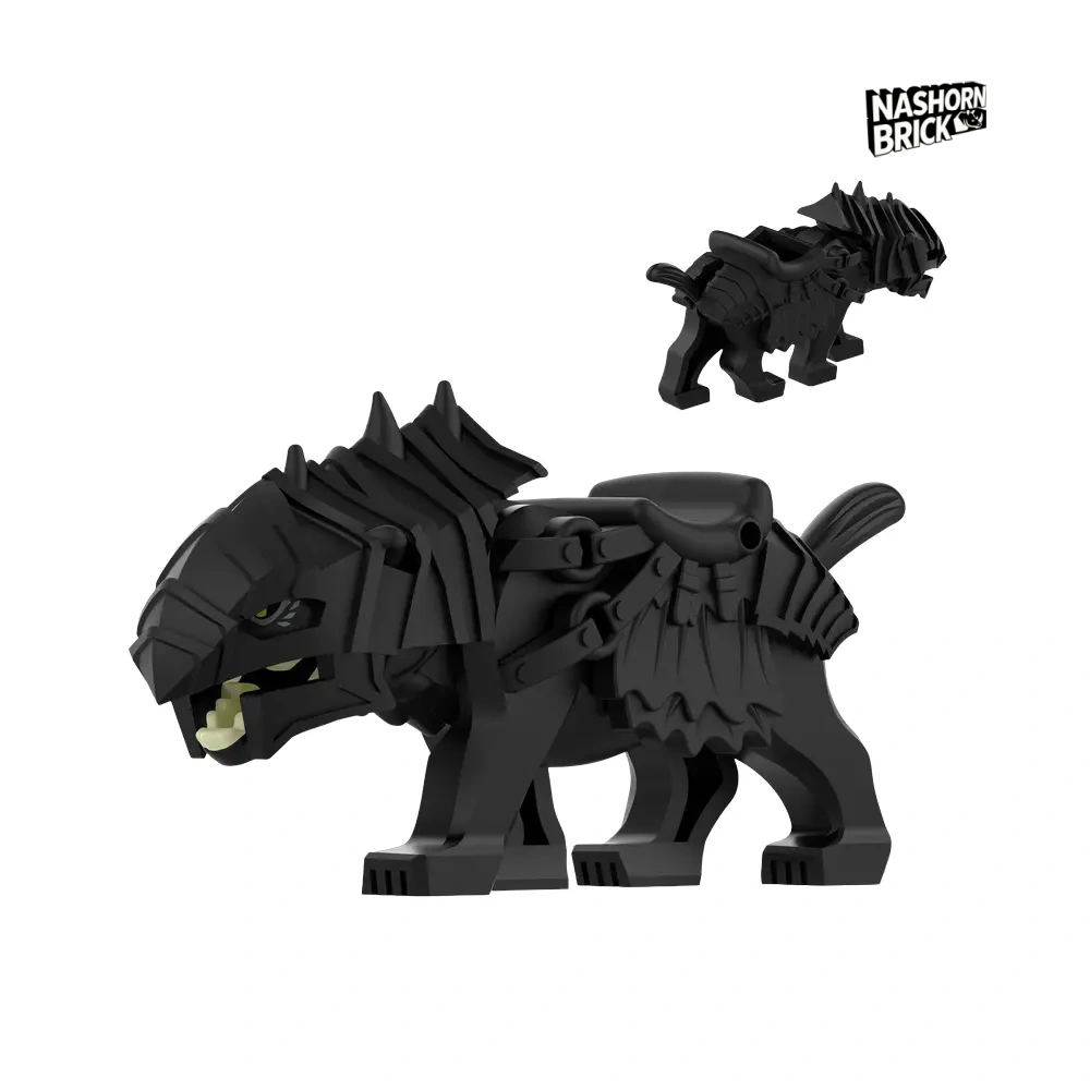 Lord of the Rings Black Wargs Armor Minifigur