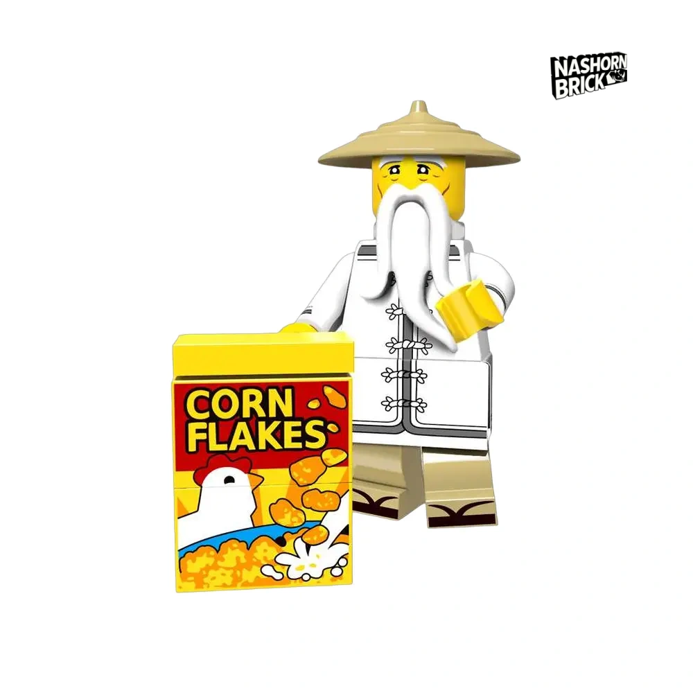 Ninjago Sensei Wu (The LEGO Ninjago Movie) Minifigur - Ninjago Character