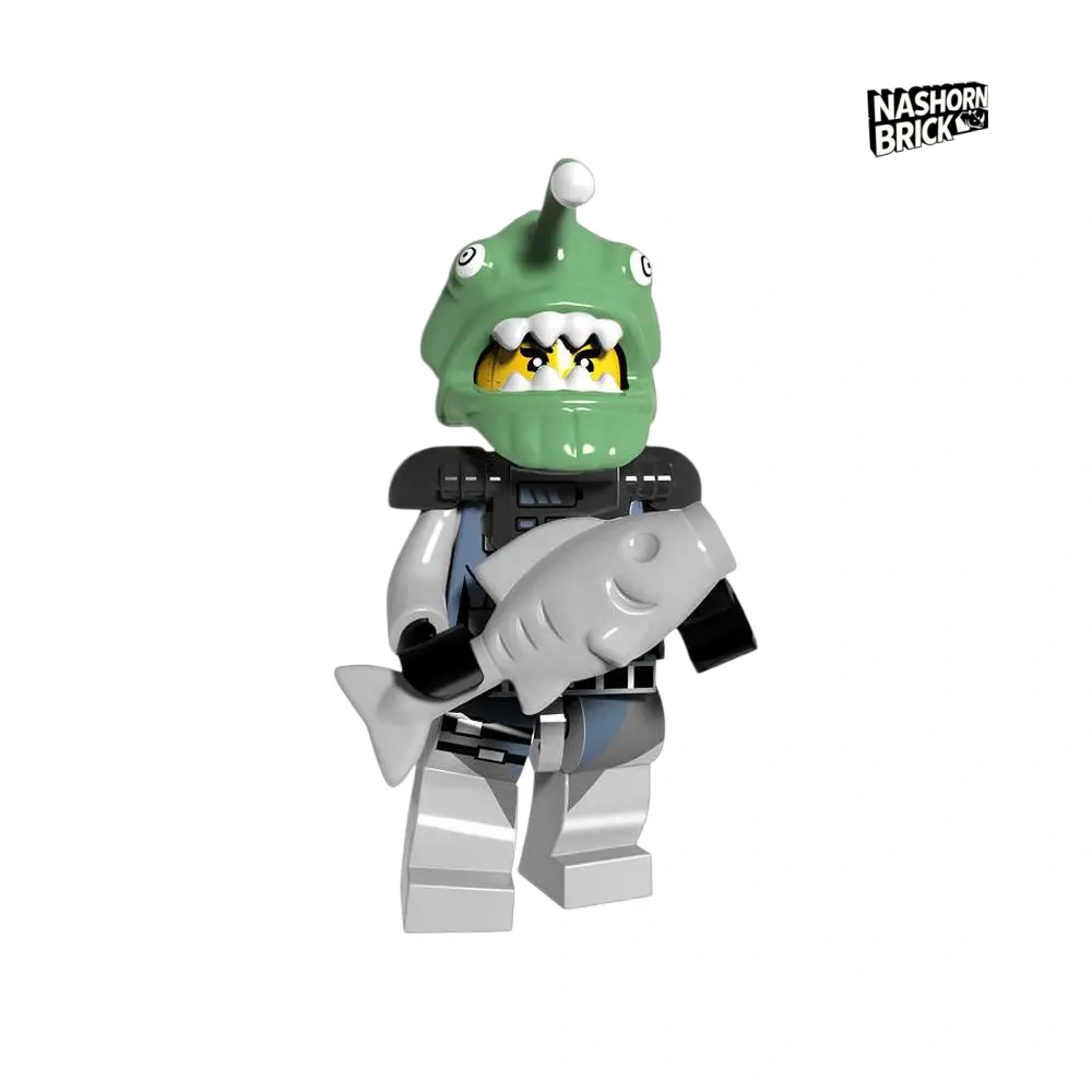 Ninjago Angler (Shark Army) Minifigur - Ninjago Character