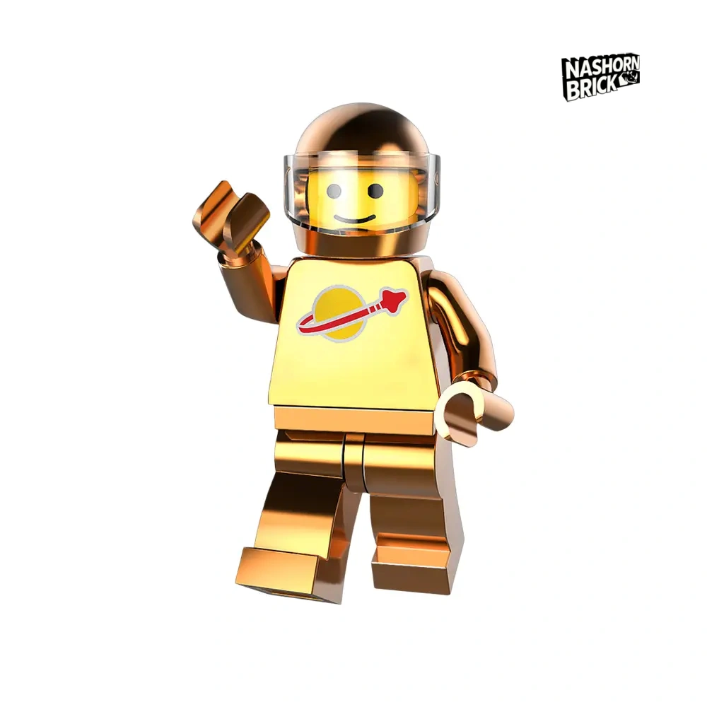 Spaceman (Chrome) Custom-Minifigur