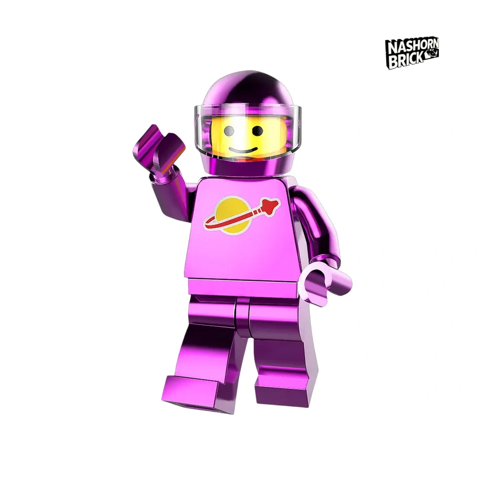 Spaceman (Chrome) Minifigur #7