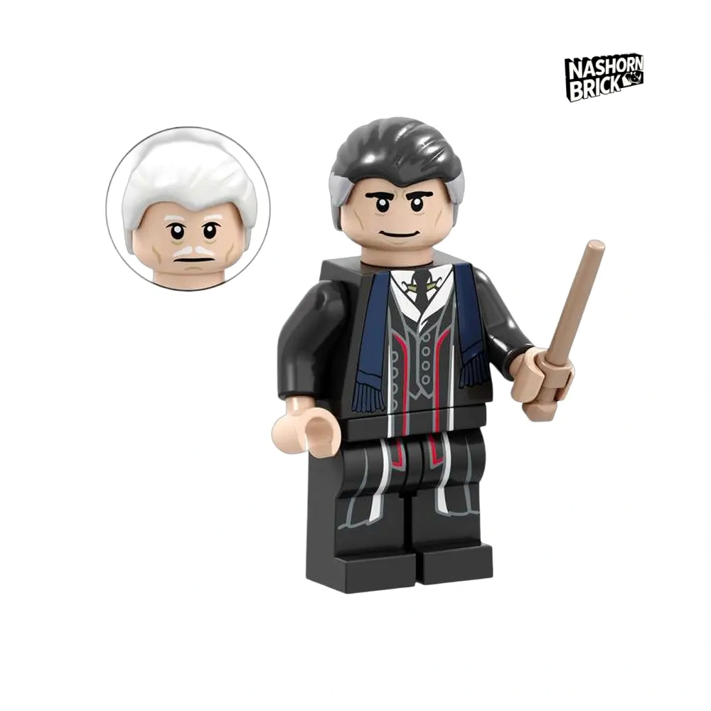 Percival Graves (Gellert Grindelwald) Custom-Minifigur - Harry Potter
