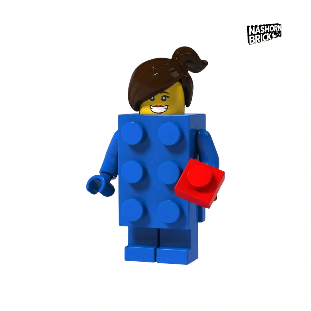 Minifigur Brick Suit Girl Minifigur