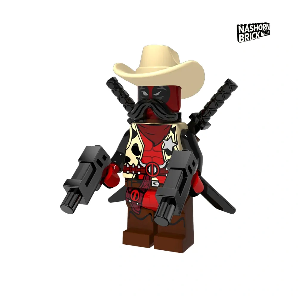 Sheriff Deadpool Minifigur