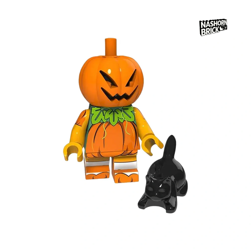 Pumpkin People Minifigur - Halloween