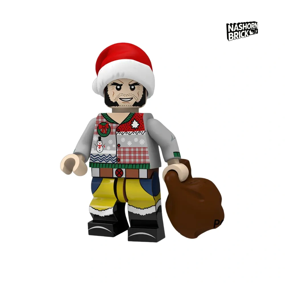 Santa Wolverine Minifigur
