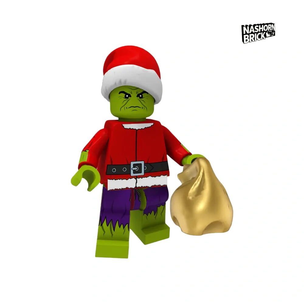 Santa Hulk Minifigur