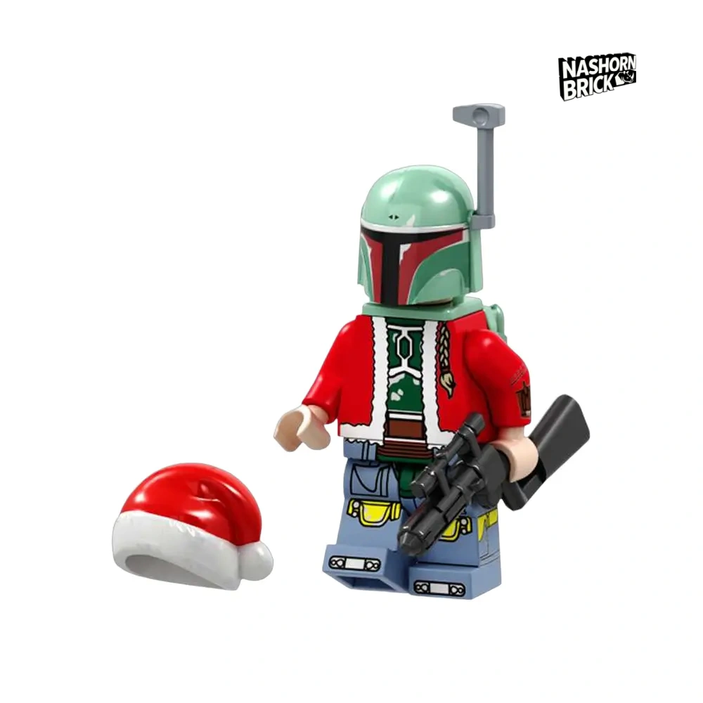 Santa Boba Fett Minifigur Star Wars