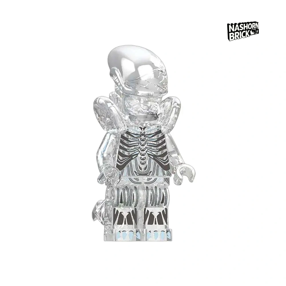 Transparent Xenomorph Minifigur - Aliens
