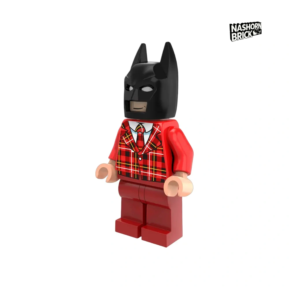 Plaid Tuxedo Batman Minifigur
