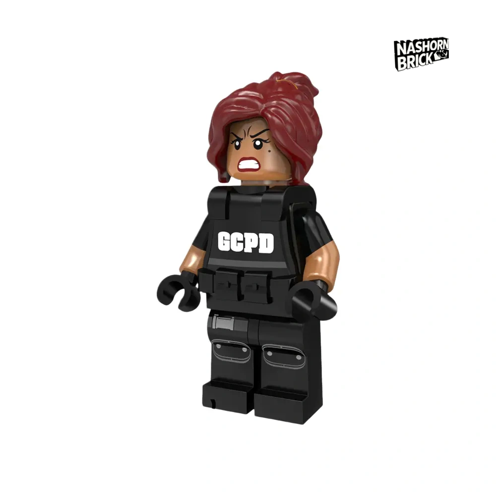 Barbara Gordon SWAT Vest Minifigur DCU Movie