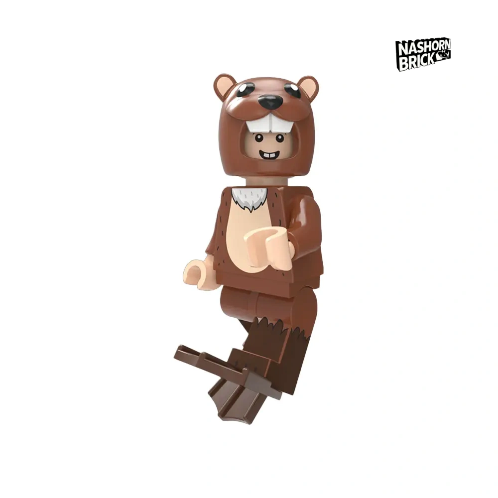 Beaver Mascot Minifigur