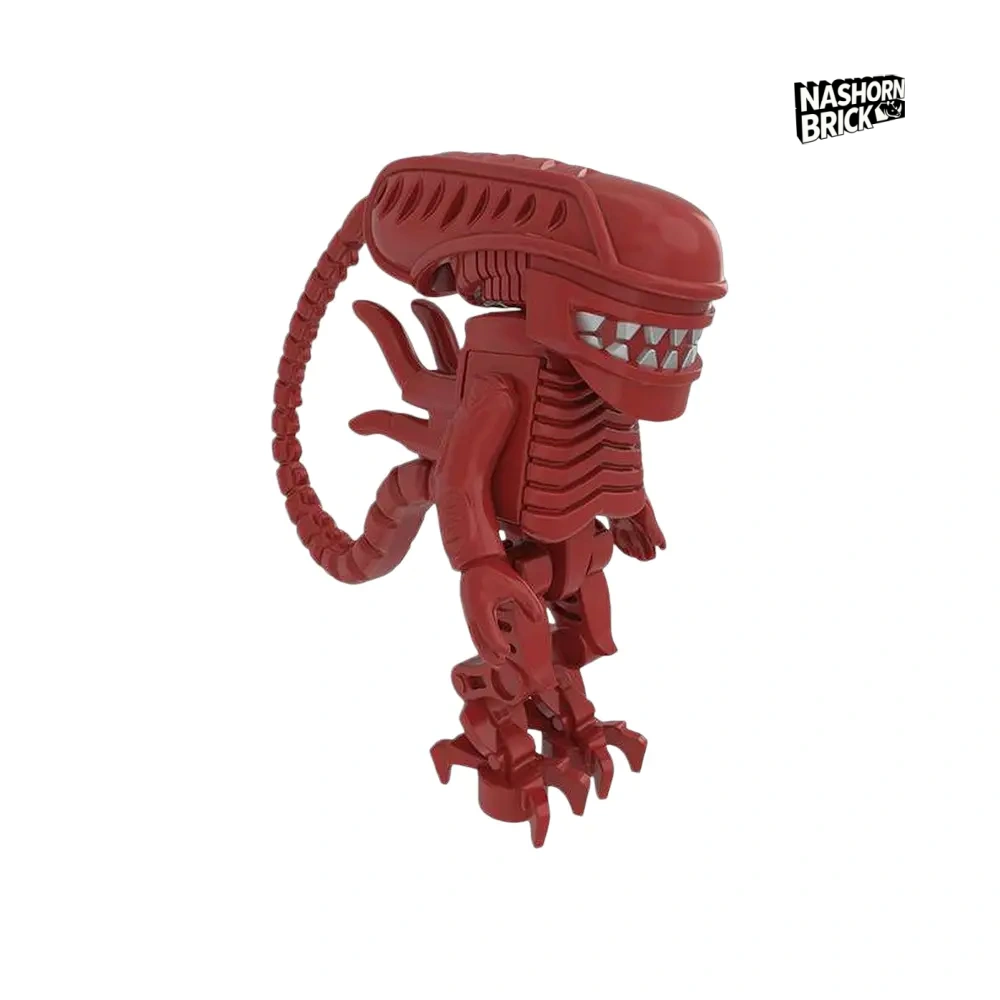 Red Xenomorph Minifigur - Aliens