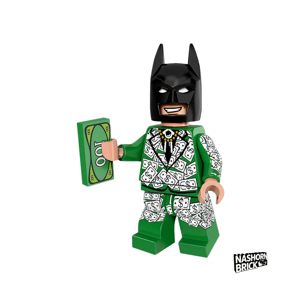 Dollar Bill Tuxedo Batman Minifigur