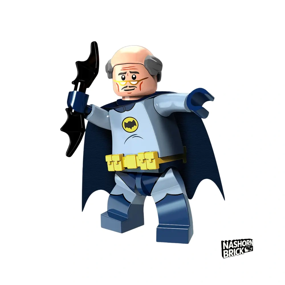 Alfred Pennyworth Classic Batsuit Film-Minifigur