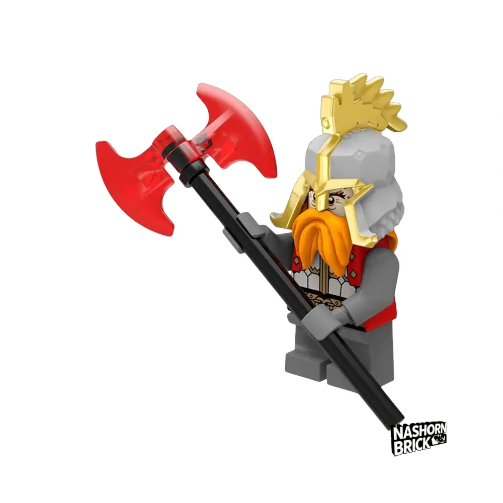 Lord of the Rings Dain Ironfoot Minifigur