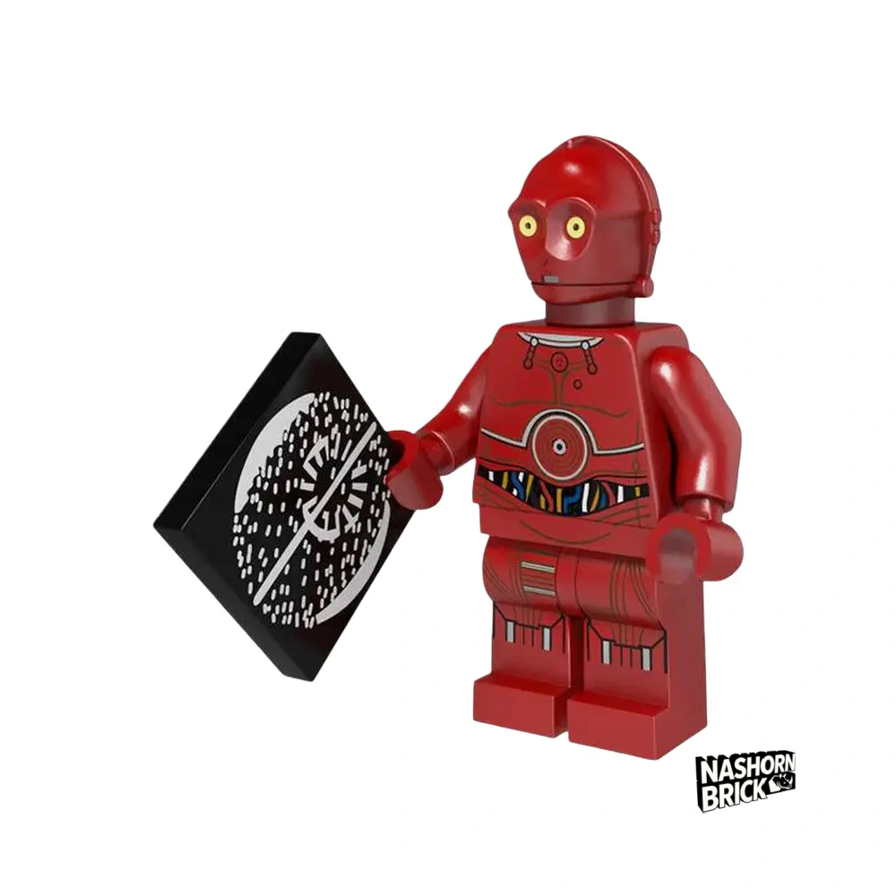 TC-4 Protocol Droid Minifigur Star Wars