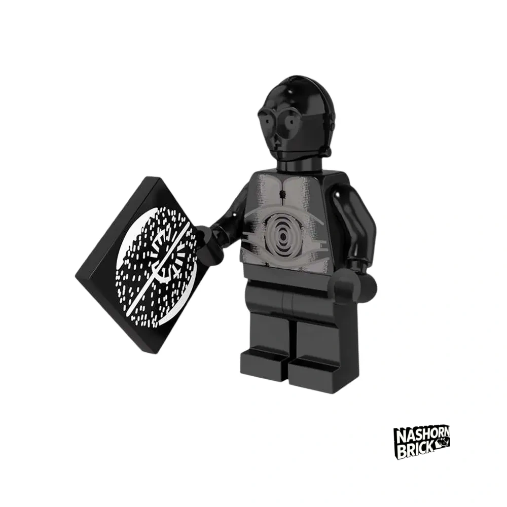 TC-4 Protocol Droid Star Wars Custom-Minifigur