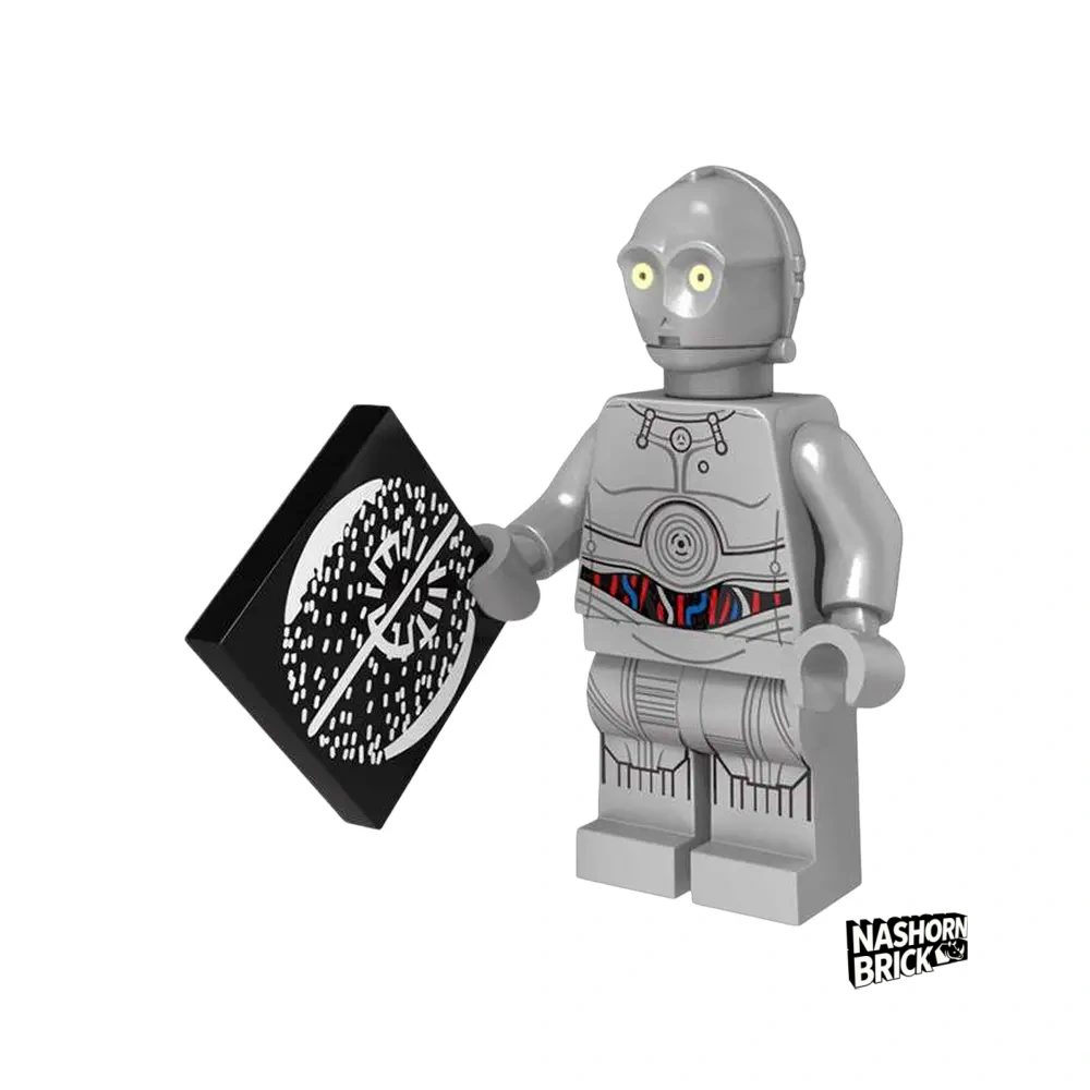 C-3PO Star Wars Custom-Minifigur