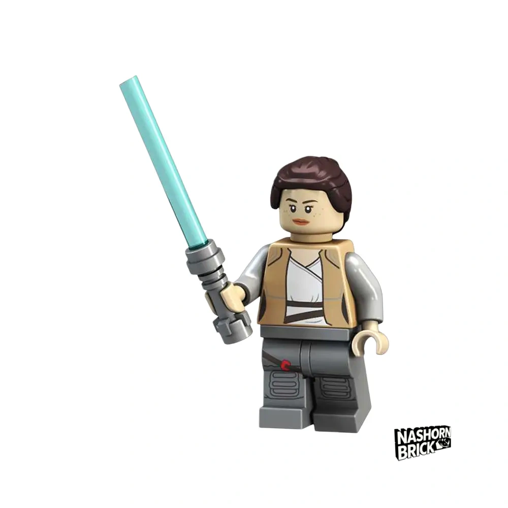 Rey The Last Jedi Star Wars Custom-Minifigur