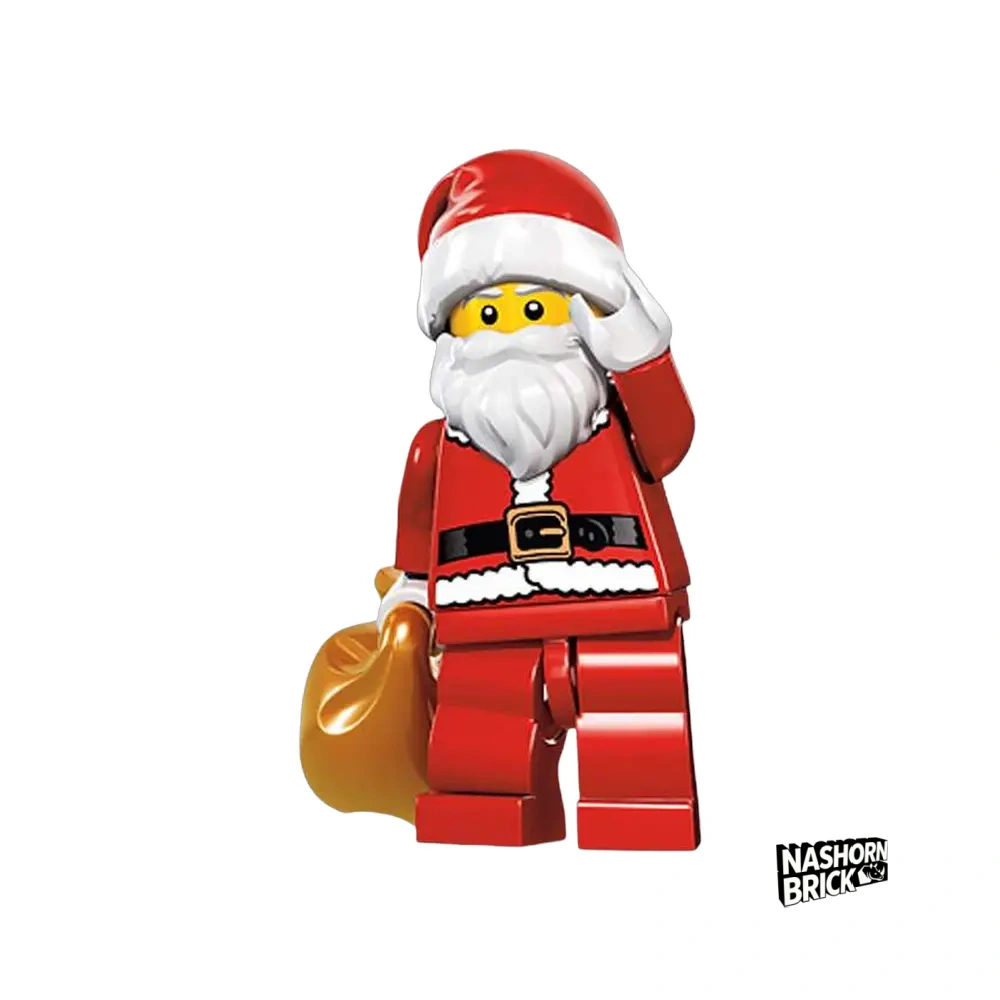 Santa Claus Custom-Minifigur